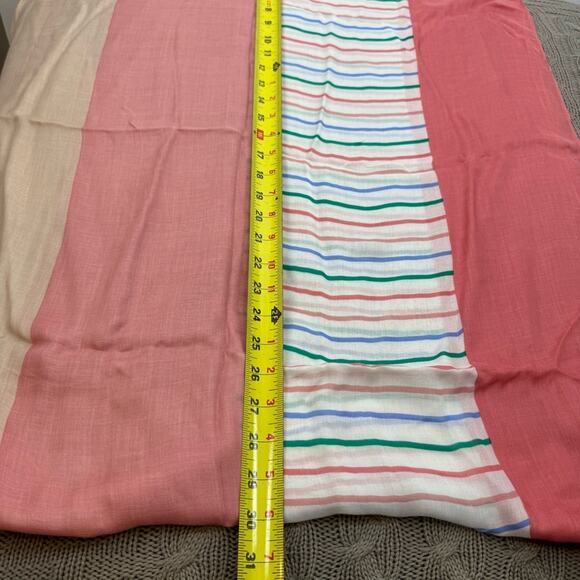 LOFT Pink and Multicolor Scarf - Picture 4 of 5